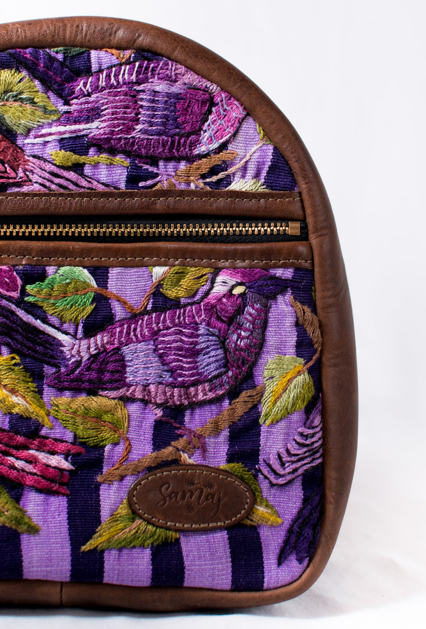 Mini Leather Backpack