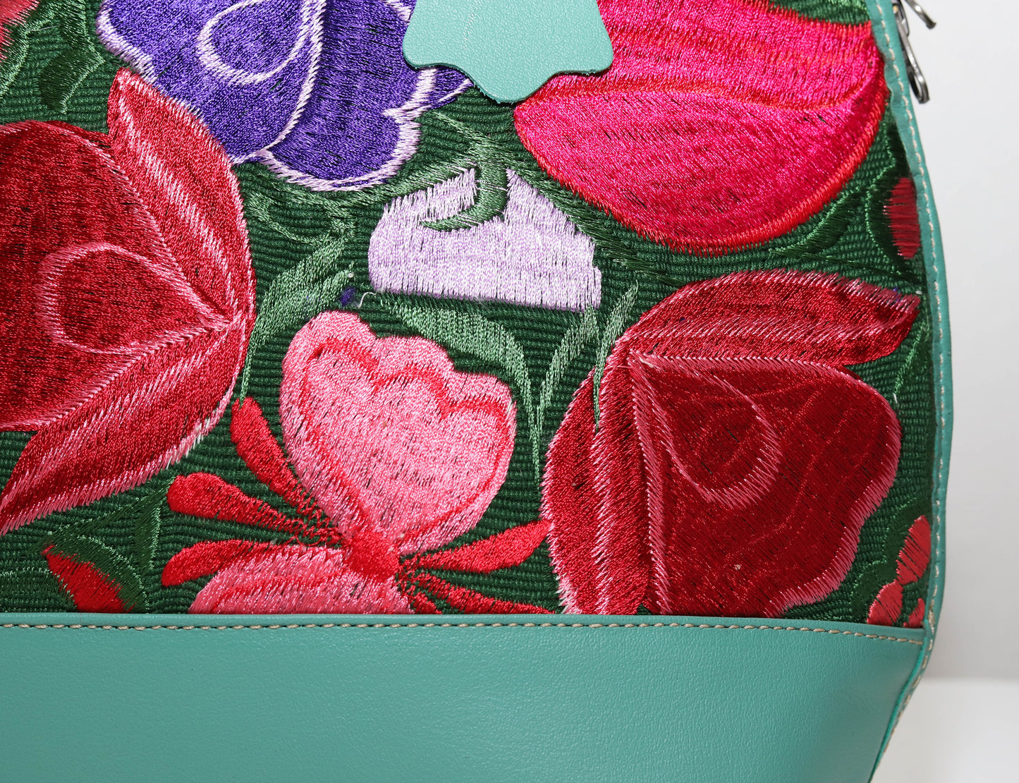 Green Half Moon Bag