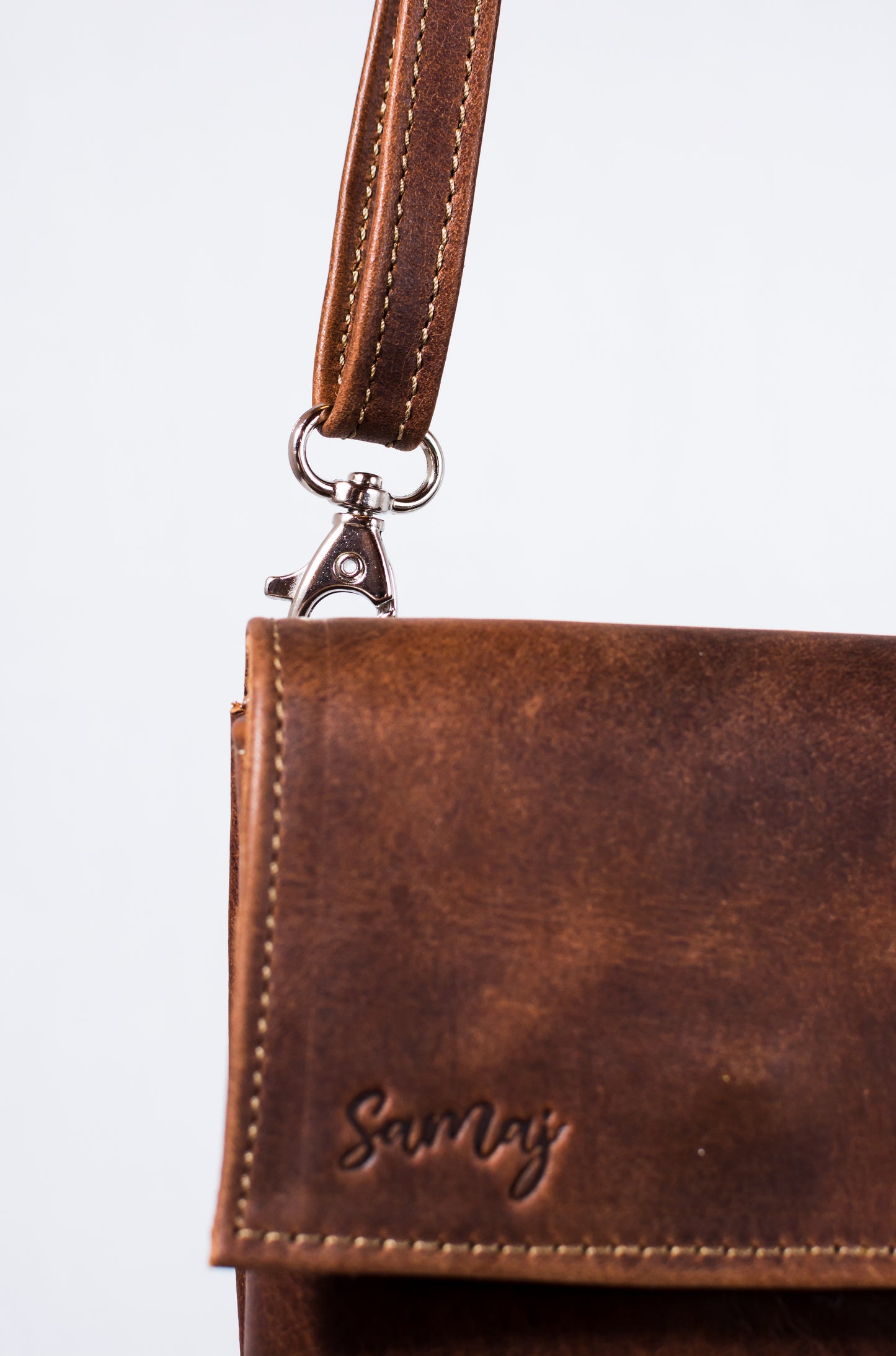 Crossbody Cellphone Leather Bag