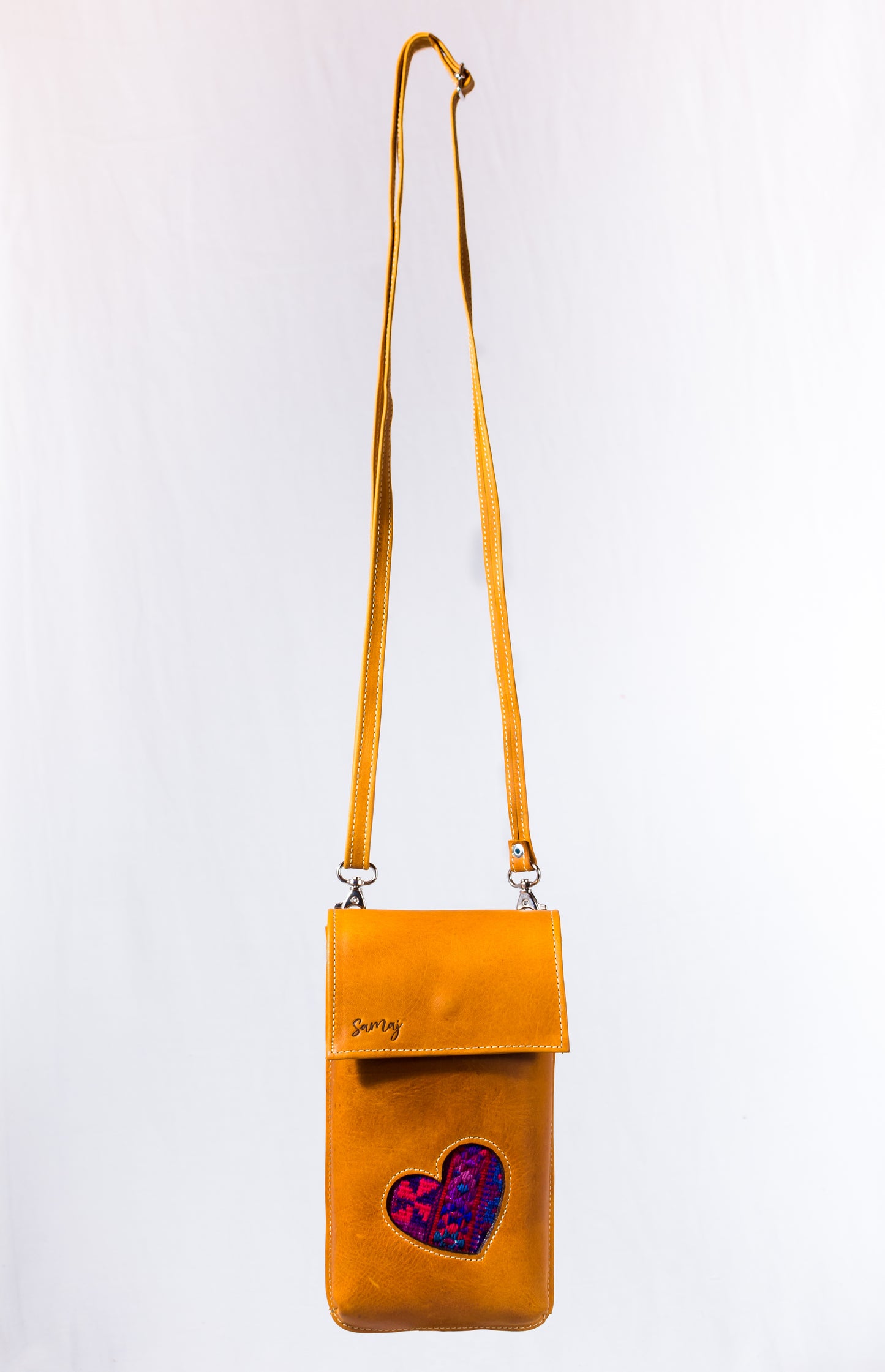 Crossbody Cellphone Leather Bag