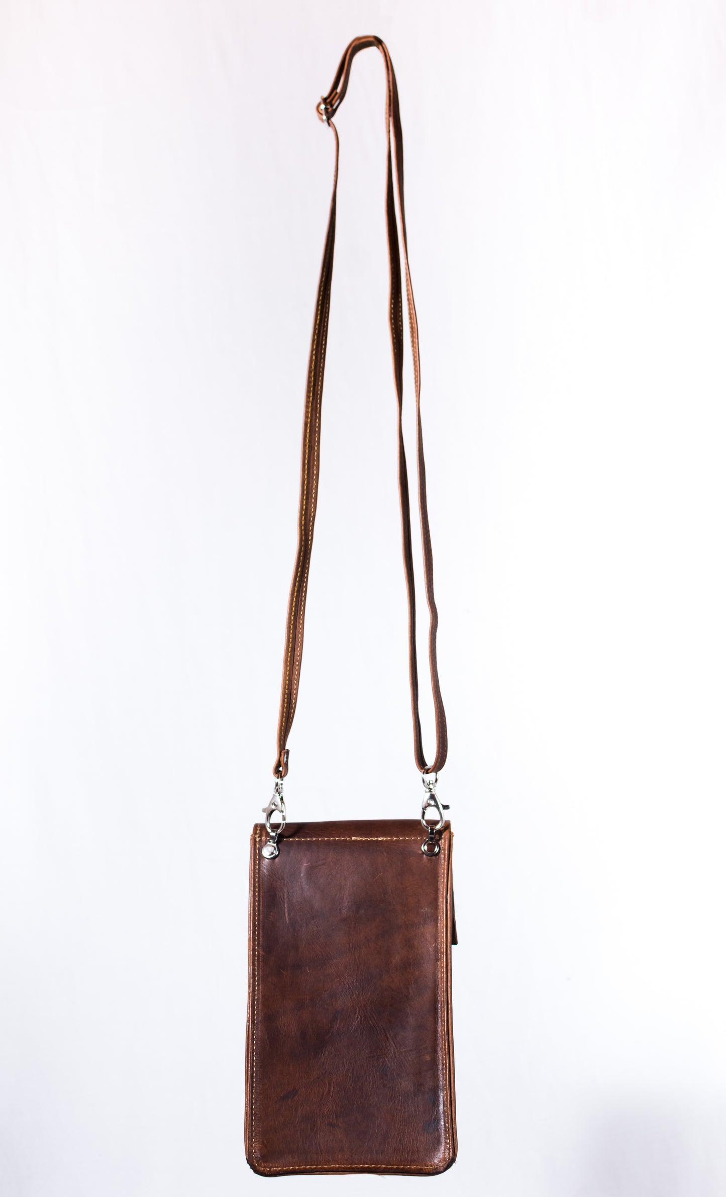 Crossbody Cellphone Leather Bag