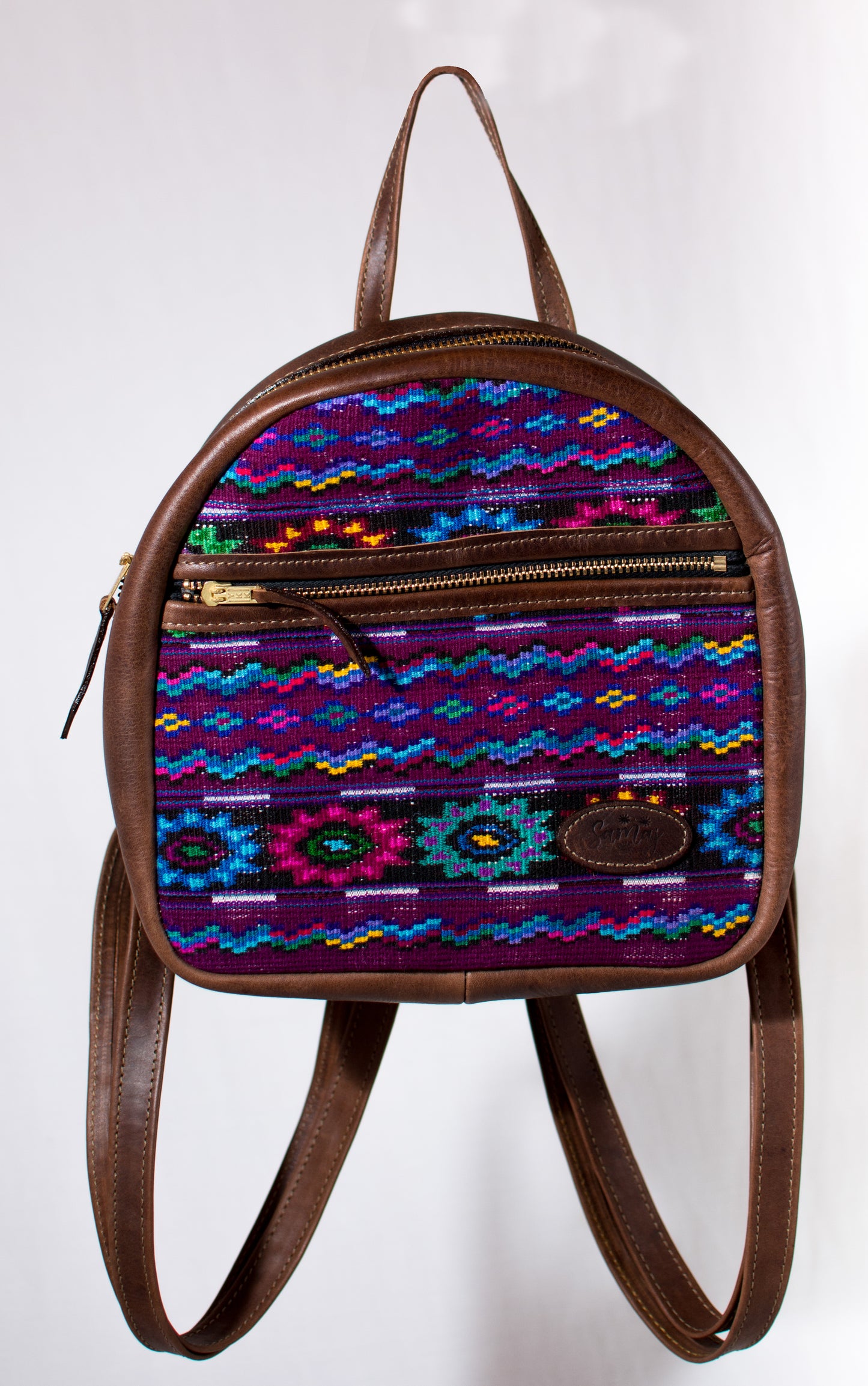 Mini Leather Backpack