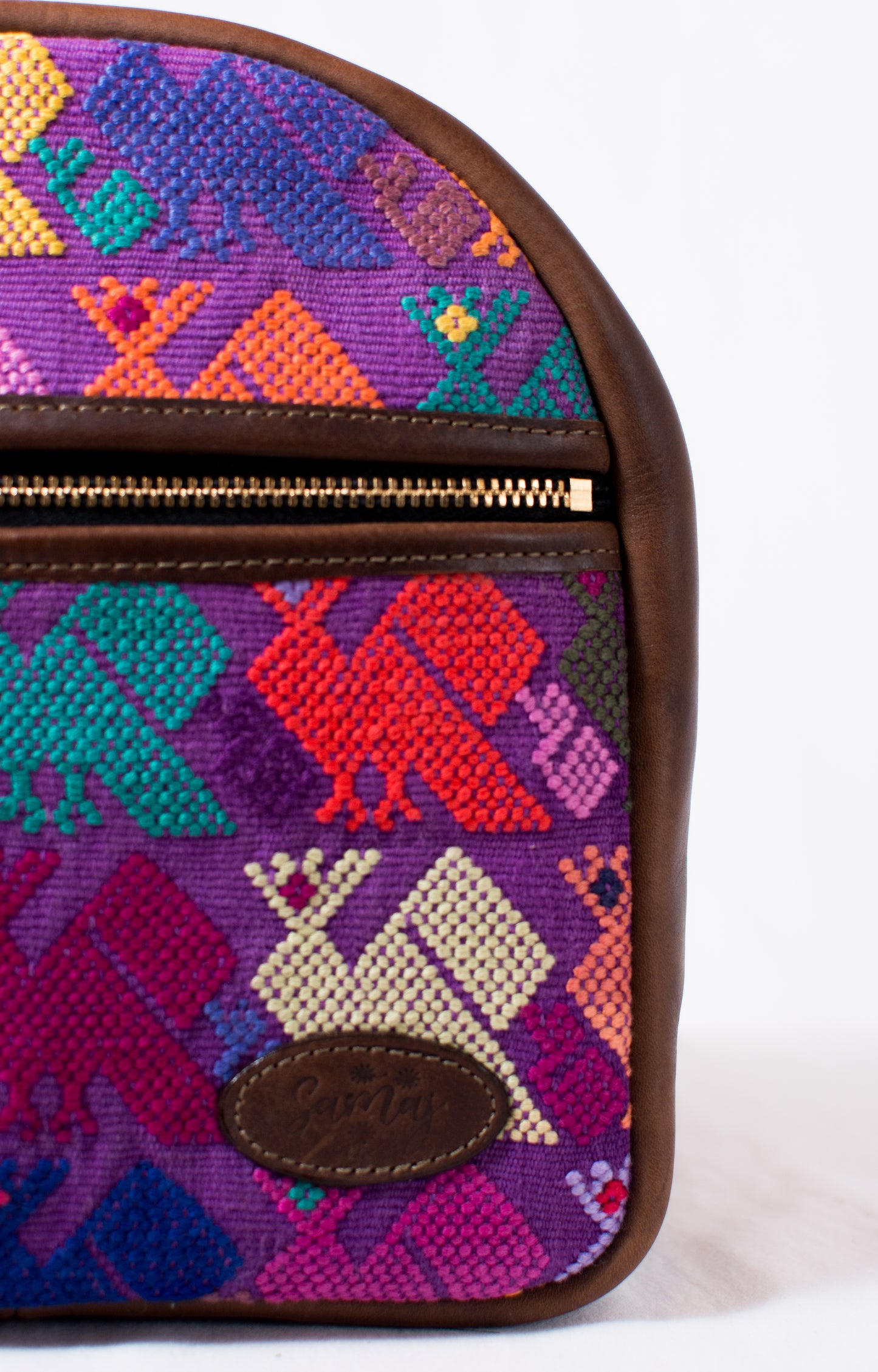 Mini Leather Backpack