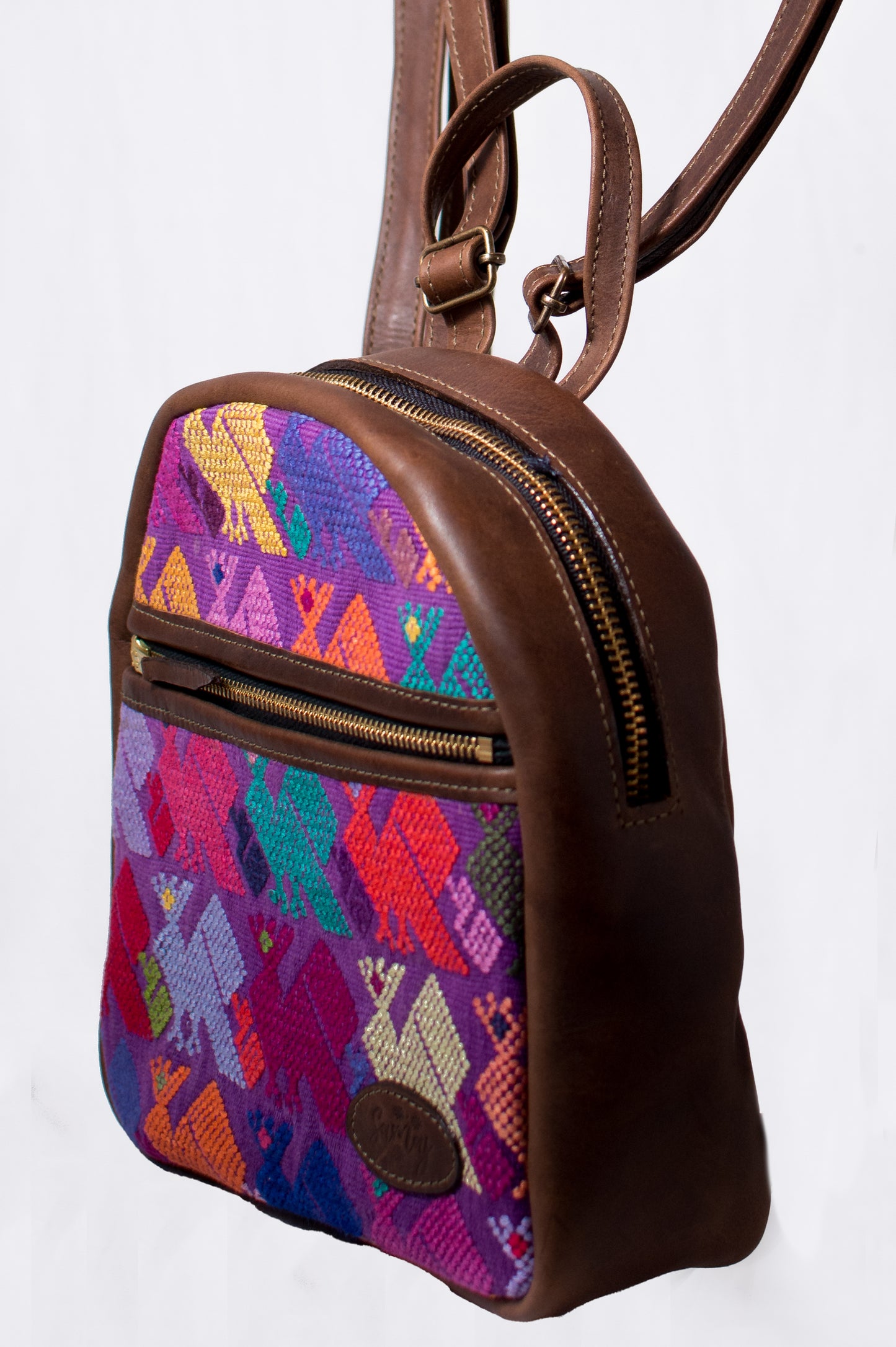 Mini Leather Backpack