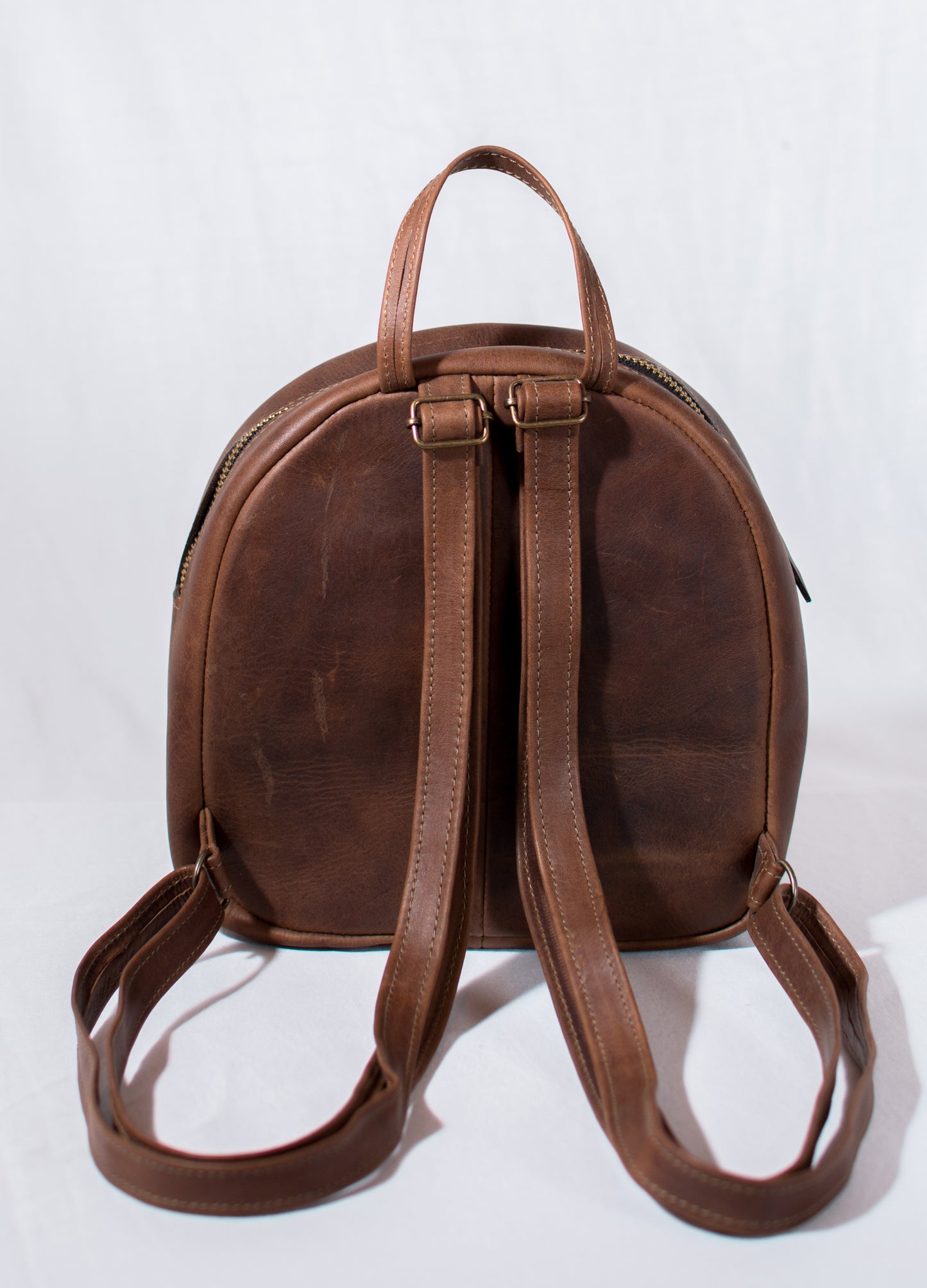 Mini Leather Backpack