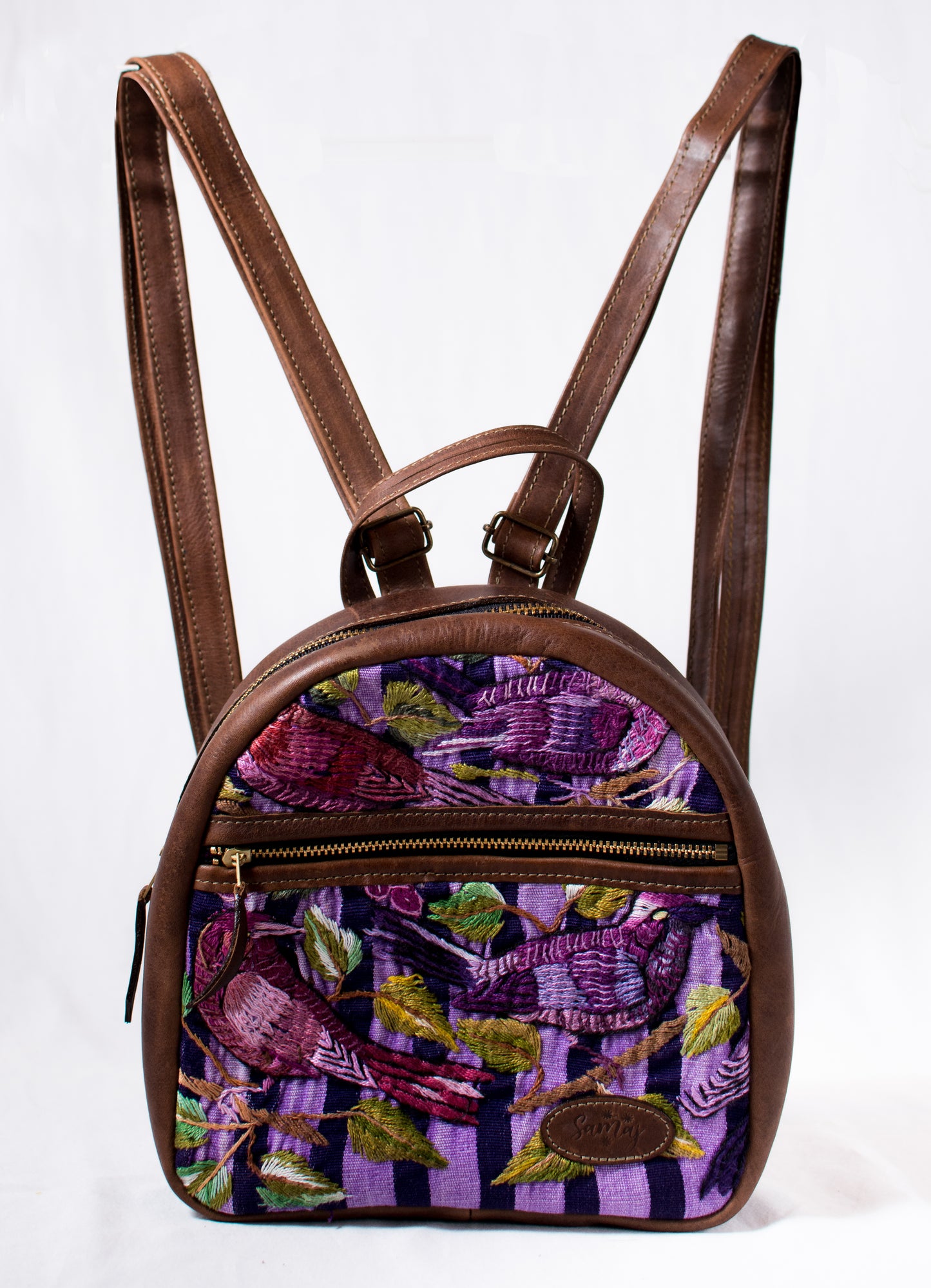 Mini Leather Backpack