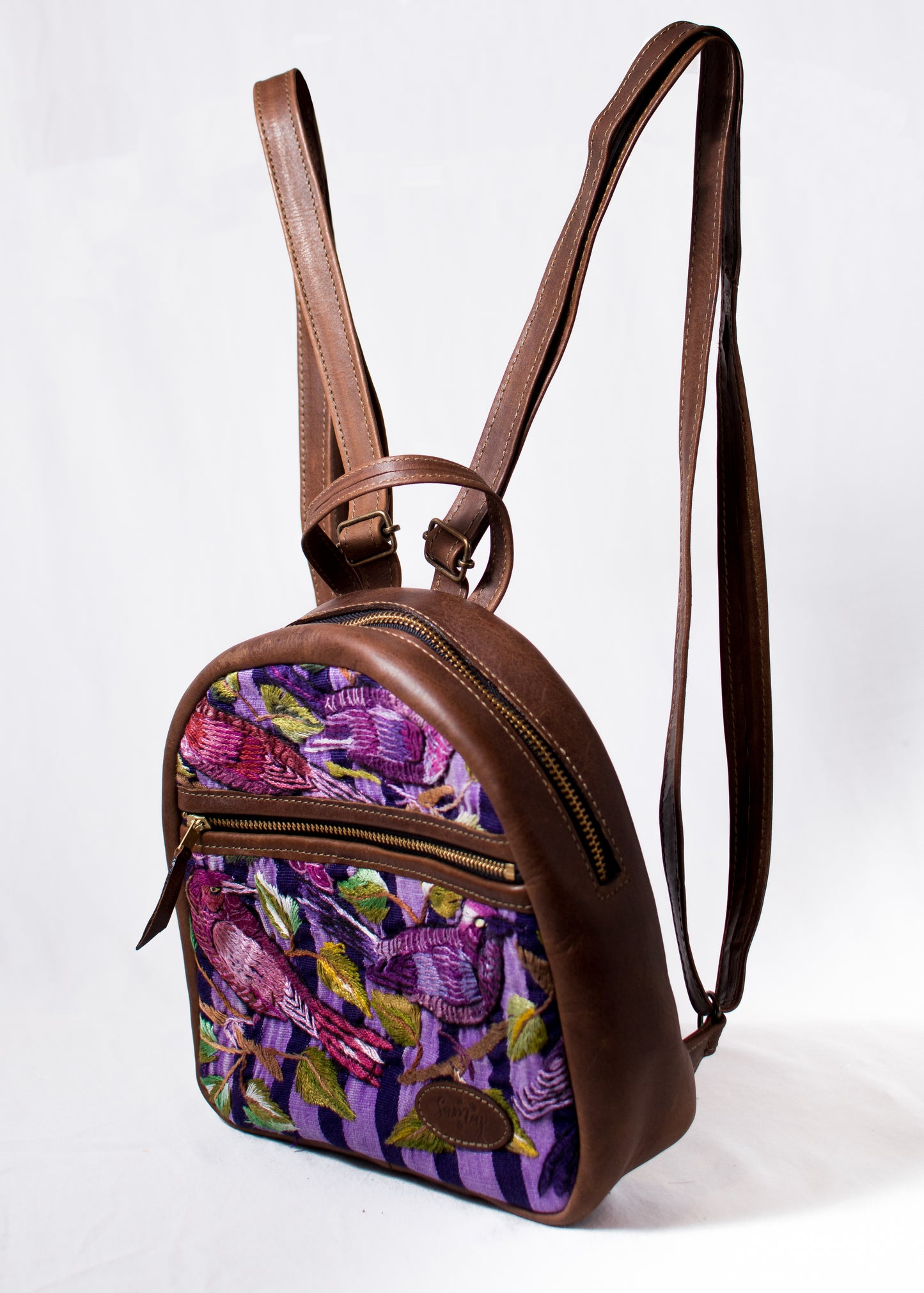 Mini Leather Backpack